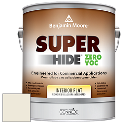 Benjamin Moore 355 Super Hide Zero Voc Interior Flat краска цвет 935 Ancient Ivory