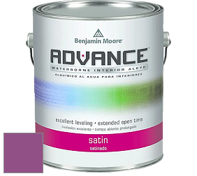 Benjamin Moore 792 Advance Interior Paint-Satin эмаль цвет 2074-30 Twilight Magenta