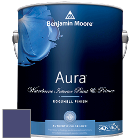 Benjamin Moore Aura 524 Waterborne Interior Eggshell Finish краска цвет 2068-20 Grape Gum