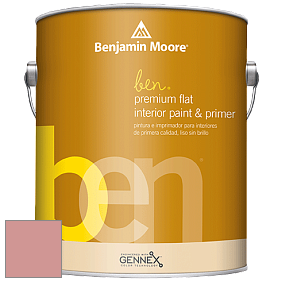 Benjamin Moore Ben W625 Premium Interior Latex Flat краска цвет 2090-50 Tender Pink