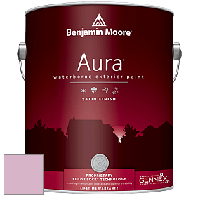 Benjamin Moore Aura 631 Waterborne Exterior Satin Finish краска цвет 1361 Countryside Pink