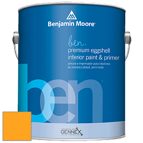 Benjamin Moore Ben W626 Premium Interior Latex Eggshell краска цвет RAL 2007 