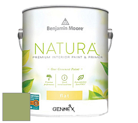 Benjamin Moore 514 Natura Interior Semi-Gloss Finish краска цвет 544 Kiwi