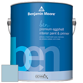 Benjamin Moore Ben W626 Premium Interior Latex Eggshell краска цвет 836 Sea View