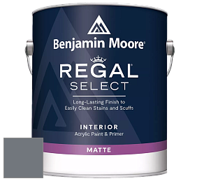 Benjamin Moore 548 IRegal Select Interior Paint - Matte краска цвет 2125-30 Gray Shower