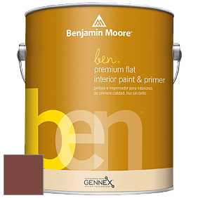 Benjamin Moore Ben W625 Premium Interior Latex Flat краска цвет AF-275 