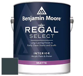 Benjamin Moore 548 IRegal Select Interior Paint - Matte краска цвет RAL 7026 