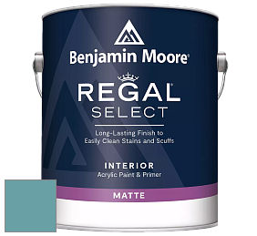 Benjamin Moore 548 IRegal Select Interior Paint - Matte краска цвет 2053-40 Blue Lake