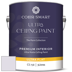 COLOR SMART CS 758 ULTRA CEILING PAINT ультраматовая краска цвет 1394 Sugarplum