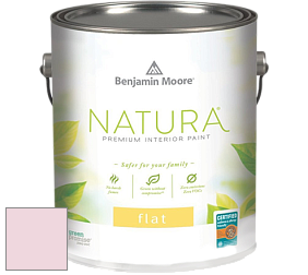 Benjamin Moore 512 Natura Interior Flat Finish матовая краска цвет NCS S 0515-R20B 