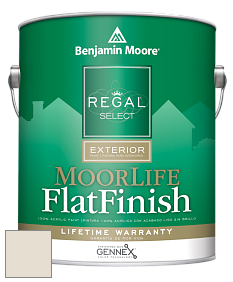 Benjamin Moore W105 Regal Select Exterior Paint-MoorLife Flat Finish краска цвет 974 Muskoka Trail