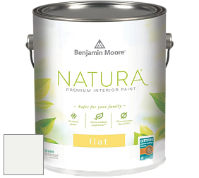 Benjamin Moore 512 Natura Interior Flat Finish матовая краска цвет OC-152 Super White