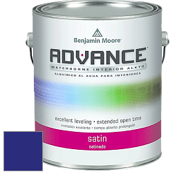 Benjamin Moore 792 Advance Interior Paint-Satin эмаль цвет RAL 5002 