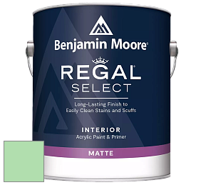 Benjamin Moore 548 IRegal Select Interior Paint - Matte краска цвет 2033-50 Bud Green