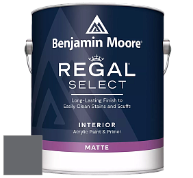 Benjamin Moore 548 IRegal Select Interior Paint - Matte краска цвет 1616 Stormy Sky