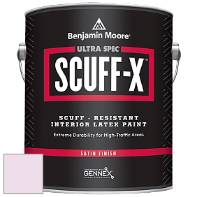 Benjamin Moore 486 Ultra Spec SCUFF-X Interior Satin Finish краска цвет 2075-70 Charming Pink