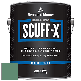 Benjamin Moore 485 Ultra Spec SCUFF-X Interior Eggshell Finish краска цвет NCS S 4030-G 