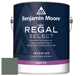 Benjamin Moore 548 IRegal Select Interior Paint - Matte краска цвет 700 Enchanted Forest
