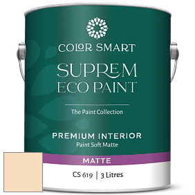 COLOR SMART CS 619 SUPREM ECO PAINT матовая краска цвет 924 San Mateo Beaches