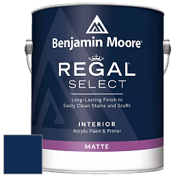 Benjamin Moore 548 IRegal Select Interior Paint - Matte краска цвет RAL 5026 