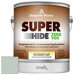 Benjamin Moore 355 Super Hide Zero Voc Interior Flat краска цвет 702 Bali
