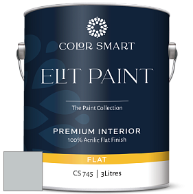 COLOR SMART CS 745 ELIT PAINT глубокоматовая моющаяся краска цвет 1598 Silver Lake