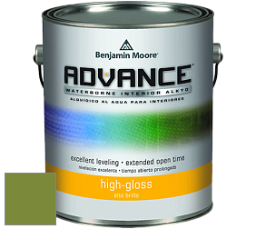 Benjamin Moore 794 Advance Interior Paint-High Gloss глянцевая алкидная эмаль цвет NCS S 3060-G40Y 