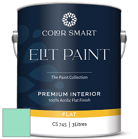 COLOR SMART CS 745 ELIT PAINT глубокоматовая моющаяся краска цвет 2039-50 Mermaid Green