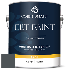 COLOR SMART CS 745 ELIT PAINT глубокоматовая моющаяся краска цвет 1638 Midnight Blue