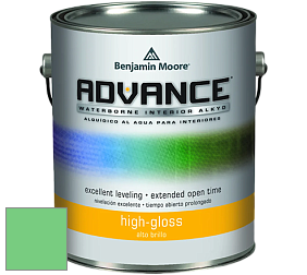 Benjamin Moore 794 Advance Interior Paint-High Gloss глянцевая алкидная эмаль цвет NCS S 0560-G10Y 