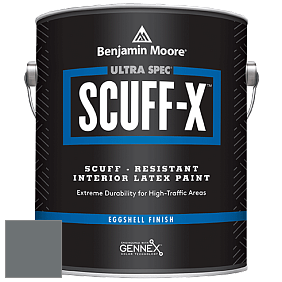 Benjamin Moore 485 Ultra Spec SCUFF-X Interior Eggshell Finish краска цвет 1602 Gunmetal