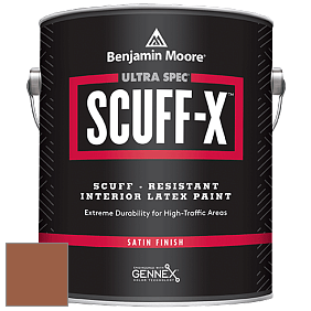 Benjamin Moore 486 Ultra Spec SCUFF-X Interior Satin Finish краска цвет 105 Terra Mauve
