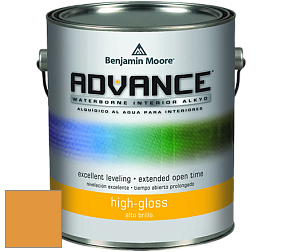 Benjamin Moore 794 Advance Interior Paint-High Gloss глянцевая алкидная эмаль цвет 308 Golden Vista