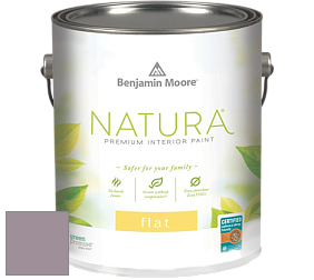 Benjamin Moore 512 Natura Interior Flat Finish матовая краска цвет NCS S 4010-R30B 