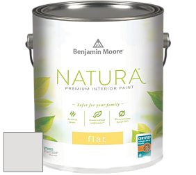 Benjamin Moore 512 Natura Interior Flat Finish матовая краска цвет NCS S 1000-N 