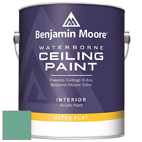 Benjamin Moore 508 Waterborne Ceiling Paint краска для потолков цвет 600 Medici Malachite