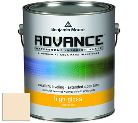 Benjamin Moore 794 Advance Interior Paint-High Gloss глянцевая алкидная эмаль цвет 922 Antique Lace