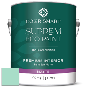 COLOR SMART CS 619 SUPREM ECO PAINT матовая краска цвет 590 Celadon