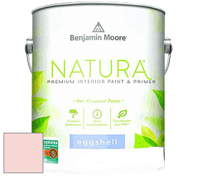 Benjamin Moore 513 Natura Interior Eggshell Finish краска с блеском цвет 889 Pacific Grove Pink