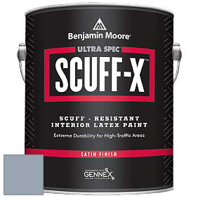 Benjamin Moore 486 Ultra Spec SCUFF-X Interior Satin Finish краска цвет 1628 Comet