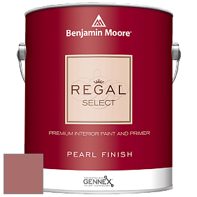 Benjamin Moore 550 Regal Select Waterborne Interior Pearl Finish краска цвет 2091-40 Red River Clay