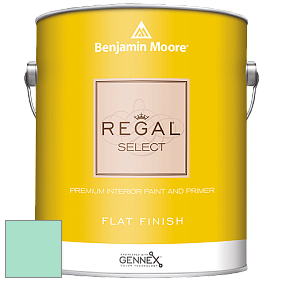 Benjamin Moore 547 Regal Select Waterborne Interior Flat Finish краска цвет 612 Hills of Ireland
