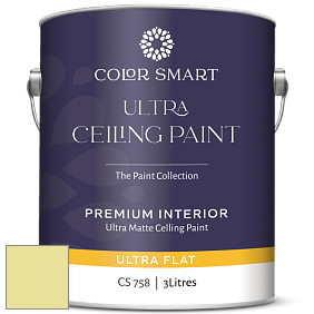COLOR SMART CS 758 ULTRA CEILING PAINT ультраматовая краска цвет 2027-50 Hibiscus