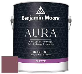 Benjamin Moore Aura 522 Interior Paint - Matte краска цвет 2082-30 Cherokee Brick