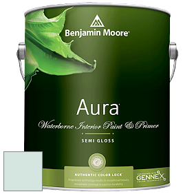 Benjamin Moore Aura 528 Waterborne Interior Semi-gloss Finish краска цвет 847 Sweet Dreams