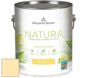 Benjamin Moore 512 Natura Interior Flat Finish матовая краска цвет 317 Hay Stack