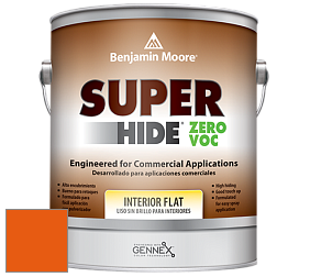 Benjamin Moore 355 Super Hide Zero Voc Interior Flat краска цвет RAL 2004 