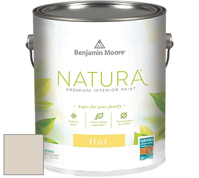 Benjamin Moore 512 Natura Interior Flat Finish матовая краска цвет 972 Alaskan Skies