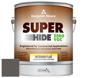 Benjamin Moore 355 Super Hide Zero Voc Interior Flat краска цвет AF-655 