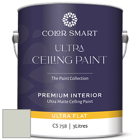 COLOR SMART CS 758 ULTRA CEILING PAINT ультраматовая краска цвет 1569 Night Mist